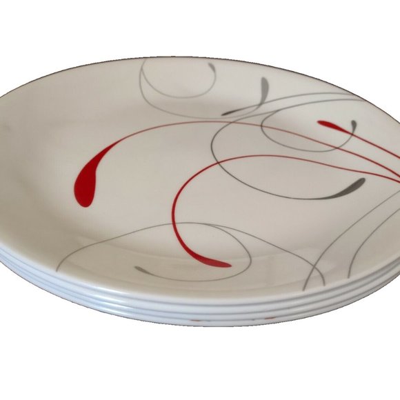 Corelle Impressions Splendor Vitrelle Glass Round Dinner Plate Plates Set of 4 - Picture 6 of 6